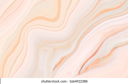 Marble wall texture, Illustration marble ink pastel pink brown orange surface graphic pattern abstract background. use for floor ceramic counter tile natural for interior and fabric silk