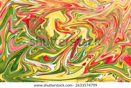 Marbleized Pattern Abstract Painting Background  Liquid Marbling Paint Texture  Fluid Art