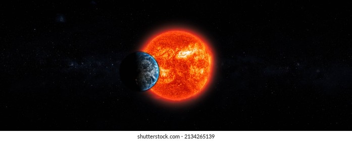 March Equinox 3d Rendering Illustration