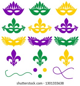 Carnival Festival Masquerade Poster Invitation Pattern Stock Vector ...