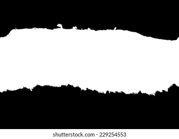 Margin Graphics Black White Top Bottom Stock Illustration 229254553 ...