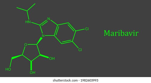 Maribavir Is An Experimental Oral Antiviral Drug Candidate For The Prevention And Treatment Of Human Cytomegalovirus (HCMV) Disease In Hematopoietic Stem Cell Or Bone Marrow Transplant Patients.