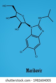 Maribavir Is An Experimental Oral Antiviral Drug Candidate For The Prevention And Treatment Of Human Cytomegalovirus (HCMV) Disease In Hematopoietic Stem Cell Or Bone Marrow Transplant Patients.