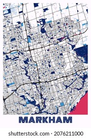 Markham - Canada MilkTea City Map