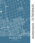 Markham - Canada Slate Plane Map