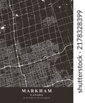 Markham - Canada Wolf Plane Map