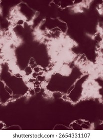 A maroon and white tiedye pattern creates an abstract and textured background