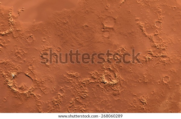 Mars  Scientific illustration - texture of far away\
planet  in deep\
space
