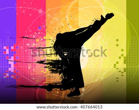 Similar – Image, Stock Photo zing Sports Jump Walking