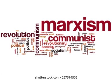 Marxism Word Cloud Concept