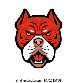 Red Tiger Bulldog Gorsel Stok Fotograf Ve Vektorleri Shutterstock