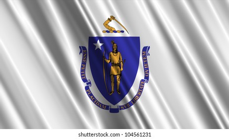 Massachusetts State Flag