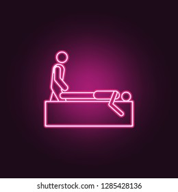 Massage  for leg icon. Element of medicine physiotherapy of legs icon for mobile concept and web apps. Thin line Massage  for leg icon can be used for web and mobile - Powered by Shutterstock