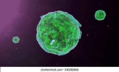 Mast Cell 3d Illustration