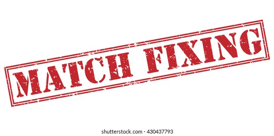 Match Fixing Stamp