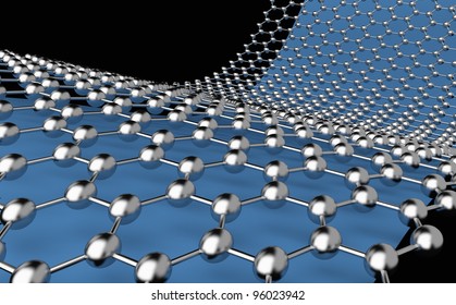 Material With A Layer Of Graphene