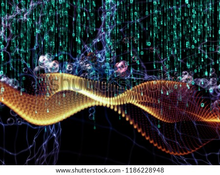 Math Universe series. Composition of  digits and elements of space for projects on mathematics, science, education and modern technology