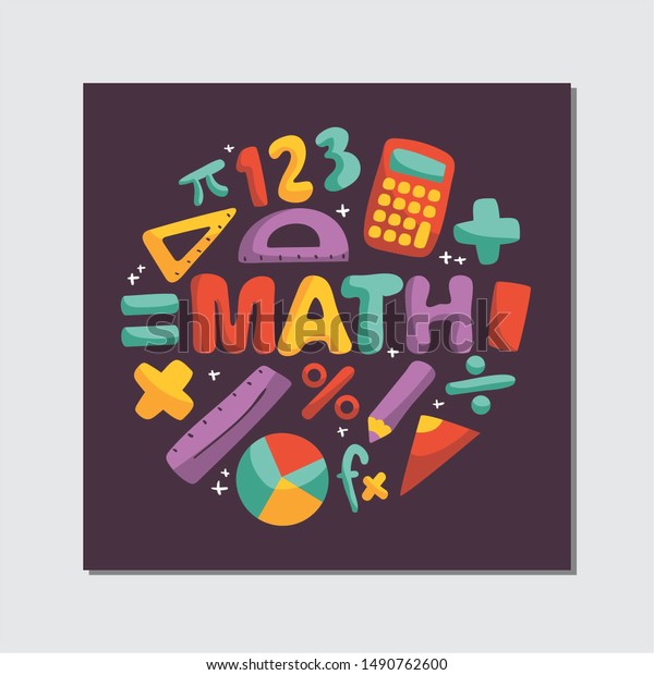 Maths background with EPS\
file.