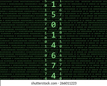 Matrix or spy background. code. texture