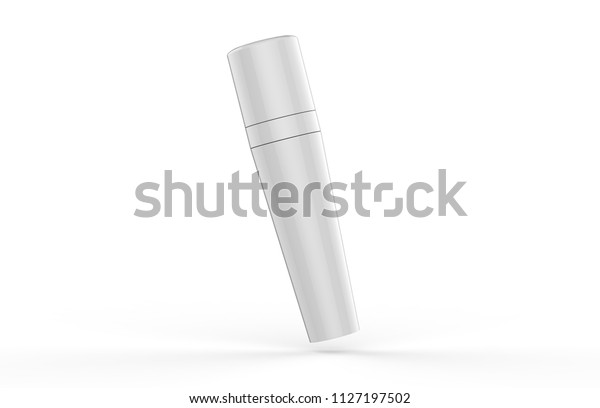 Download Matte Cosmetic Tube Mockup Isolated On Stock Illustration 1127197502