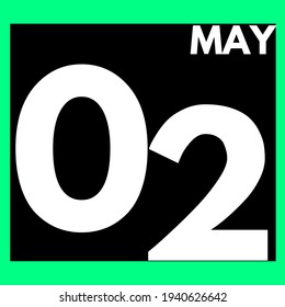 Calendar May 2 Hd Stock Images Shutterstock