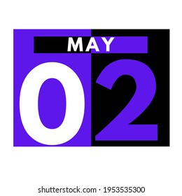 Calendar May 2 Hd Stock Images Shutterstock