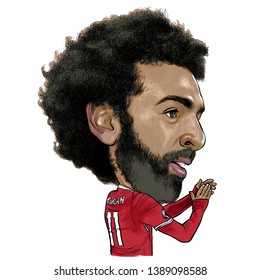 Mohamed Salah Stock Illustrations Images Vectors Shutterstock