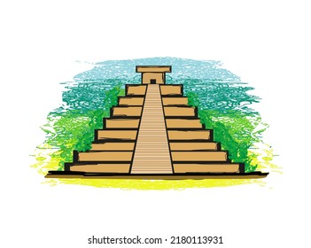 610 Ziggurat pyramid Images, Stock Photos & Vectors | Shutterstock