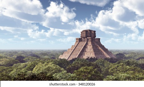 Mayan Temple
Computer Generated 3D Illustration