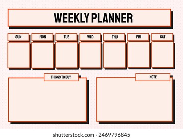 Meal planner template design, JPG HQ Image - Powered by Shutterstock