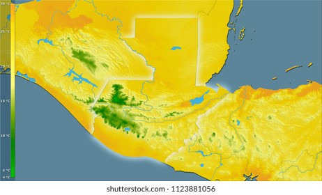 density population in guatemala raster layer