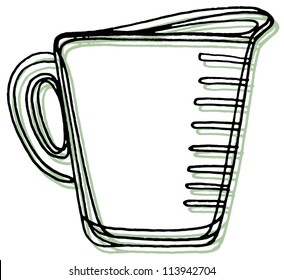 Measuring Cup Drawing Images Stock Photos Vectors Shutterstock