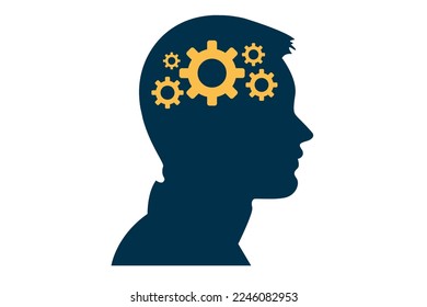 Mechanical thinking of a man