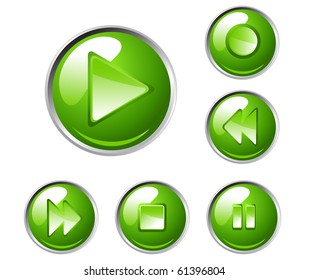 35,030 Green play button Images, Stock Photos & Vectors | Shutterstock