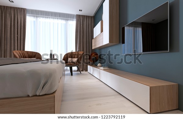 Media Storage Tv Unit Modern Style Stock Illustration 1223792119