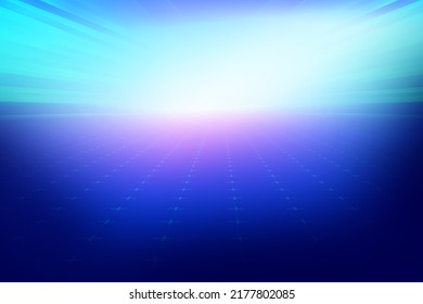Medical abstract background  empty blue ground and plus signs to depth  suitable for health care   medical topic