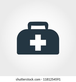 Medical Bag icon. Simple element illustration Medical Bag icon design from medicine collection. Line style icon design. Symbols for web design, apps, software, print.