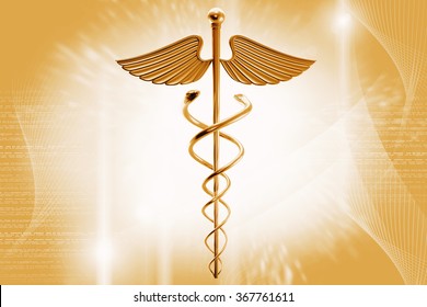 Medical Caduceus Stock Illustration 367761611 | Shutterstock