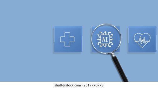 Medical technology, AI robots for diagnosis, care, and increasing accuracy patient treatment in future. Medical research and development innovation technology to improve patient health. - Powered by Shutterstock