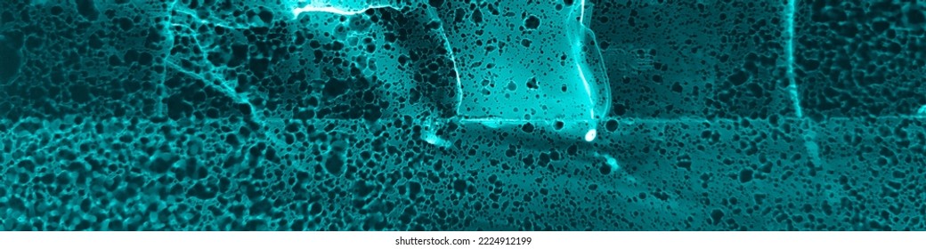 Medicine Background. Black Biochemistry Mist. Micro Human Bone Scan. Turquoise Microscope Artwork. Abstract Splash With Space Effect. Fashion Pattern. Blue Medicine Background.