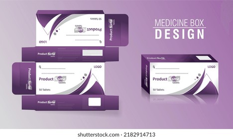 Medicine Box Design Pharma Design Stock Illustration 2182914713 ...