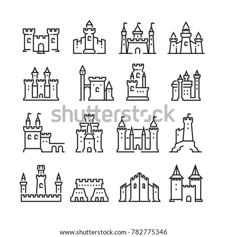 Similar – Image, Stock Photo the old buildings and historical site