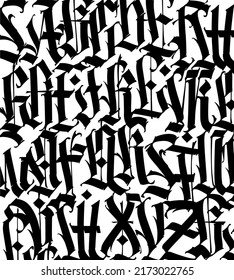 821 Hand drawn ink gothic lettering Images, Stock Photos & Vectors ...