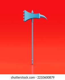 Medieval Nordic Knight Hammer Ancient Battle Stock Illustration ...