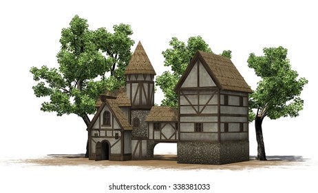 5,010 Medieval house 3d Images, Stock Photos & Vectors | Shutterstock