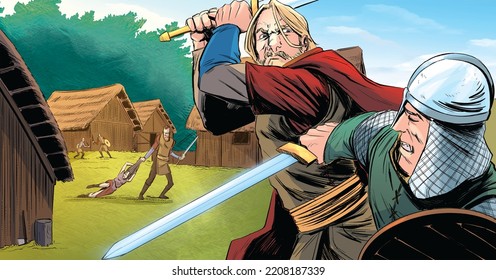 6,660 Viking Attack Images, Stock Photos & Vectors | Shutterstock