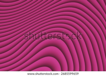 Medium violet red wavy pattern as a part of design
