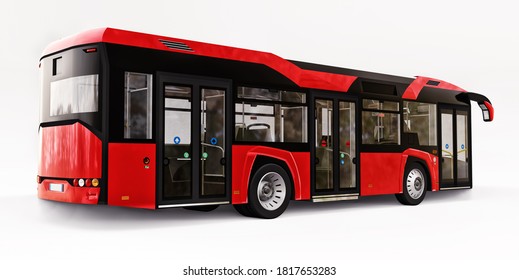 Red Traditional London Bus Double Decker Stock Vector (Royalty Free ...