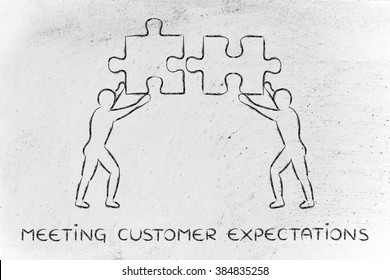 313 Meet Customer Expectations Images, Stock Photos & Vectors ...