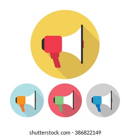 Megaphone Flat Icon